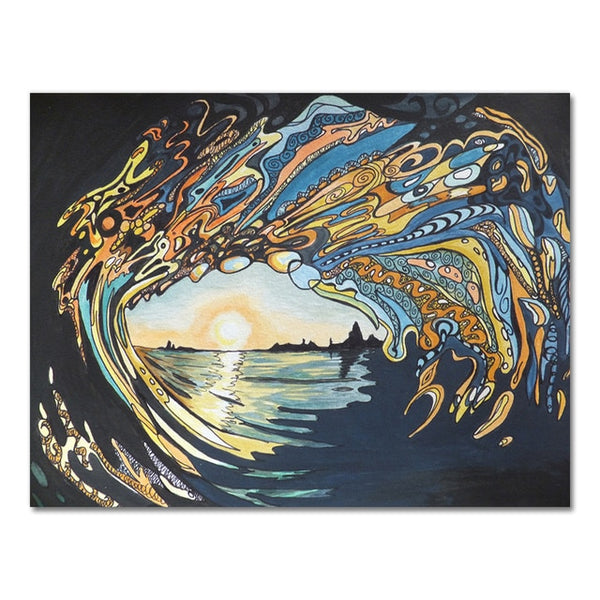 Surf Wave Wall Art-ToShay.org