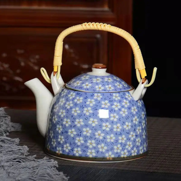 Glaze Porcelain Tea Pot-ToShay.org