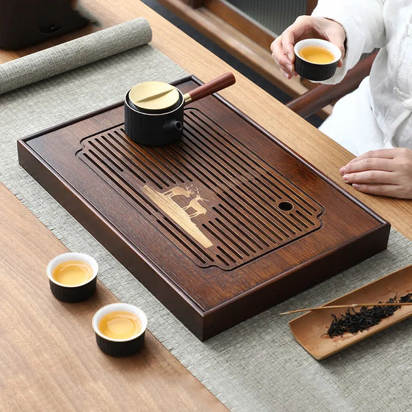 Bamboo Tea Tray-ToShay.org