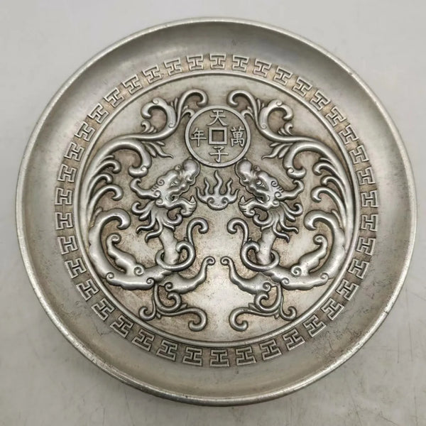 Silver Tathagata Plate-ToShay.org