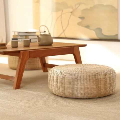 Rattan Floor Cushion-ToShay.org