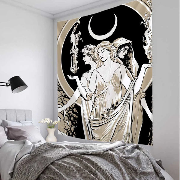 Moon Art Tapestry-ToShay.org