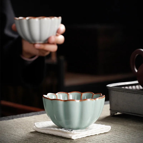 Glazed Ceramic Tea Cup-ToShay.org