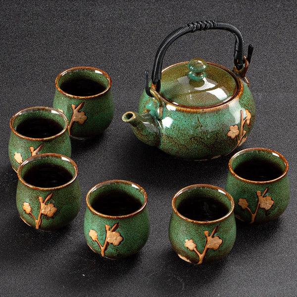 Glazed Ceramic Tea Sets-ToShay.org