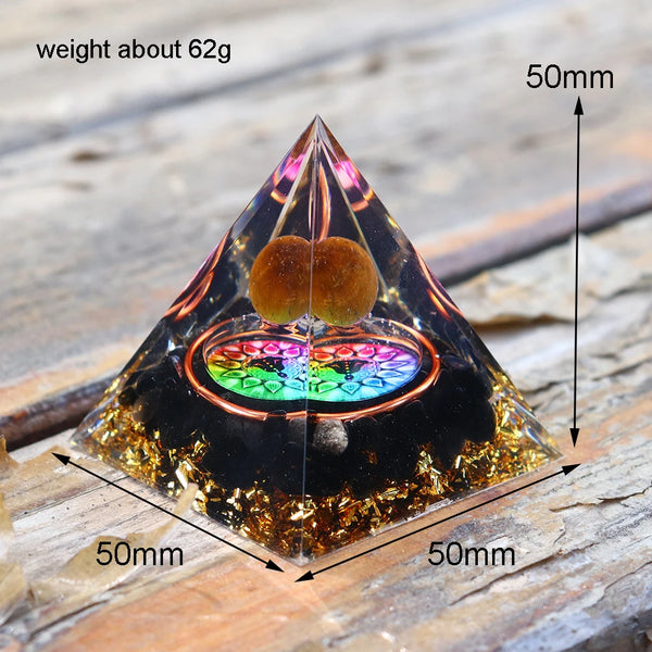 Energy Tree of Life Orgonite Pyramid-ToShay.org