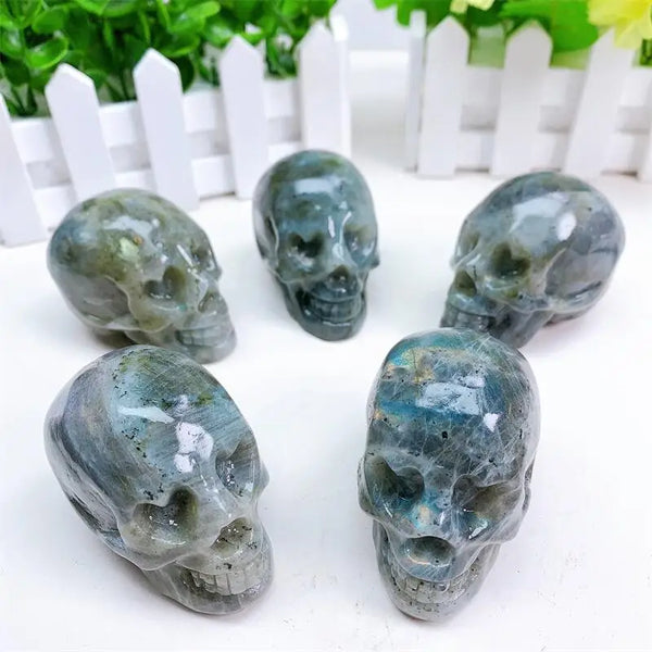 Blue Labradorite Skull-ToShay.org