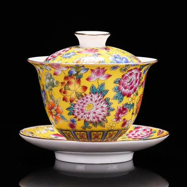 Gaiwan Ceramic Tea Tureen-ToShay.org