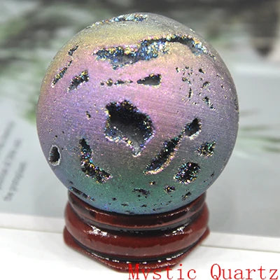 Mixed Quartz Crystal Ball-ToShay.org