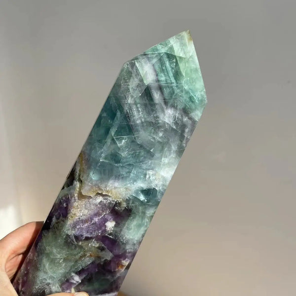 Green Fluorite Tower-ToShay.org