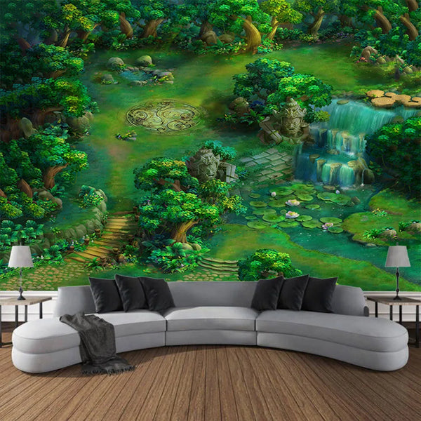 Fairy Tale Forest Tapestry-ToShay.org