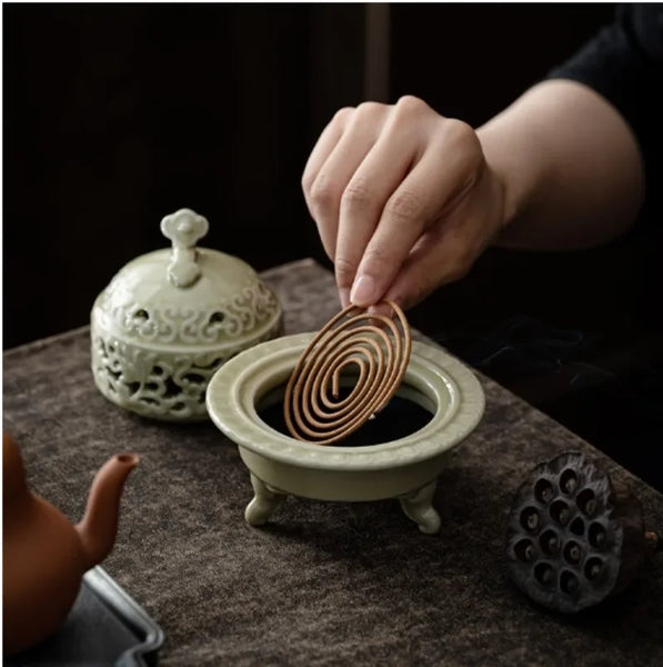 Clouds Ceramic Incense Burner-ToShay.org