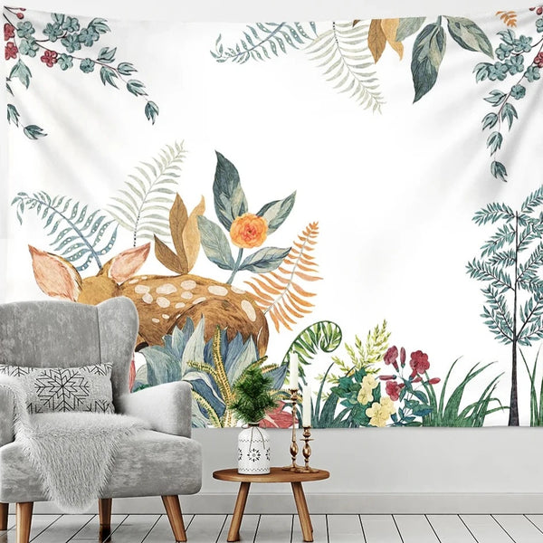 Tropical Plant Tapestry-ToShay.org