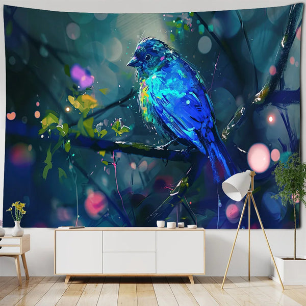 Garden Bird Tapestry-ToShay.org