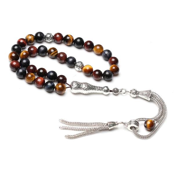 Yellow Tiger Eye Prayer Beads-ToShay.org