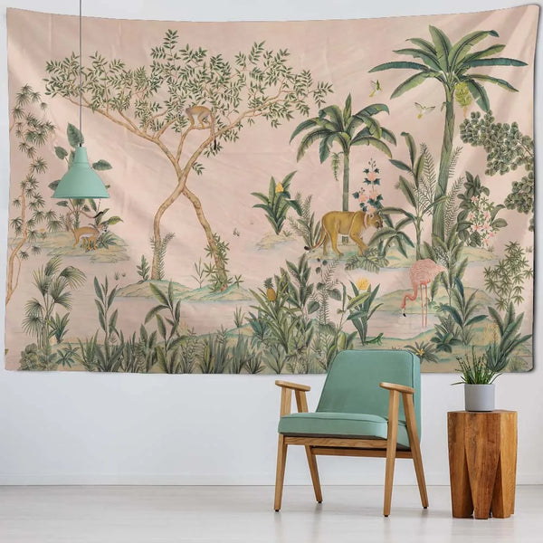 Tropical Plants Tapestry-ToShay.org