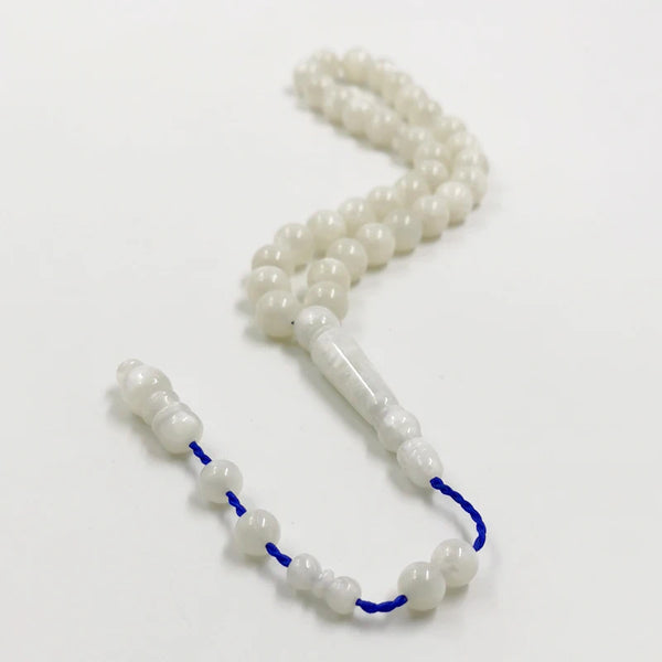 White Prayer Beads-ToShay.org