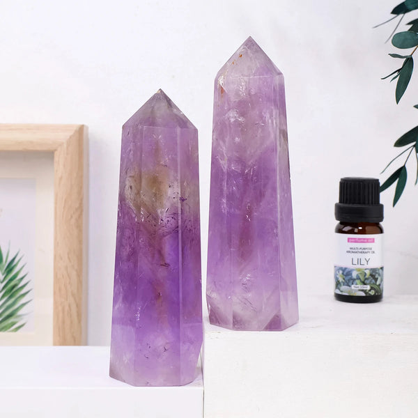 Purple Amethyst Points-ToShay.org