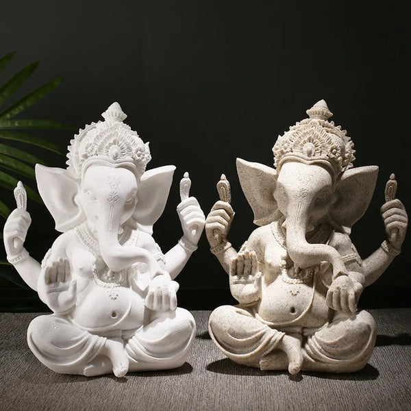 White Buddha Statues-ToShay.org