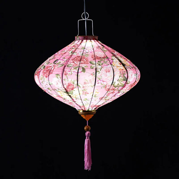 Flower Print Lantern-ToShay.org