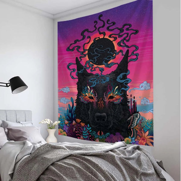 Psychedelic Art Tapestry-ToShay.org