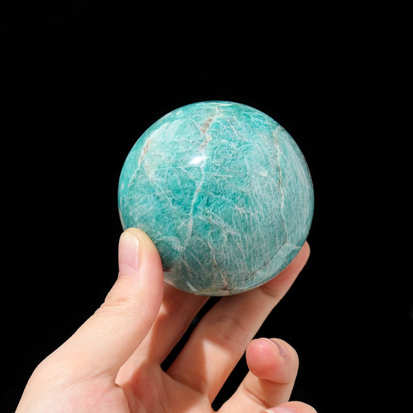 Blue Amazonite Crystal Ball-ToShay.org