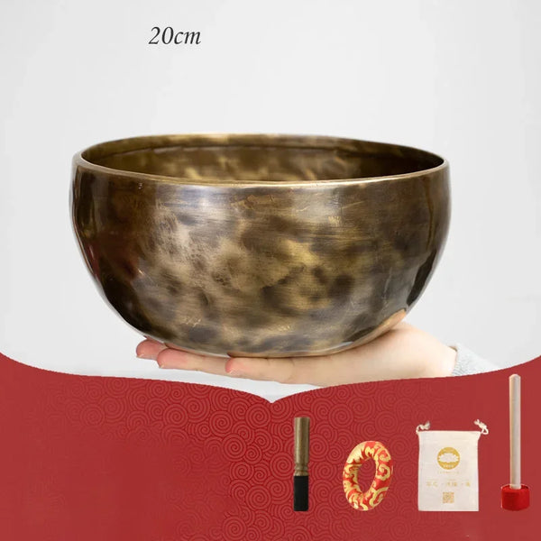 Nepalese Copper Singing Bowl-ToShay.org