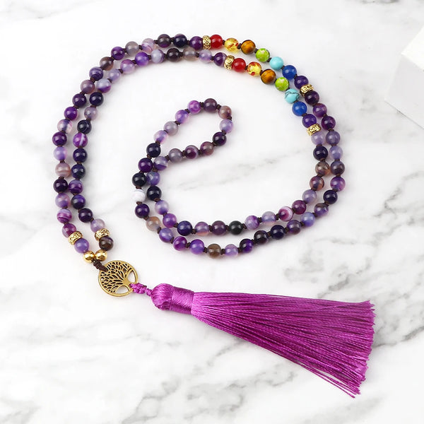 Mixed Crystal Mala Beads-ToShay.org