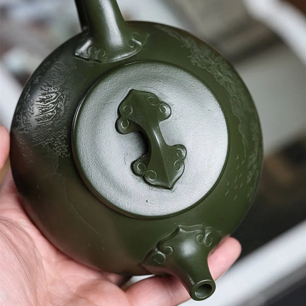 Green Yixing Clay Teapots-ToShay.org