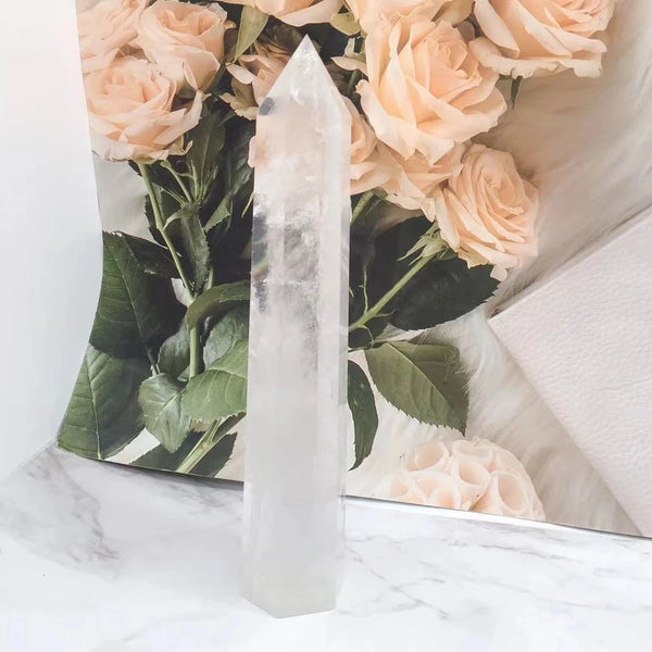 White Crystal Quartz Point-ToShay.org