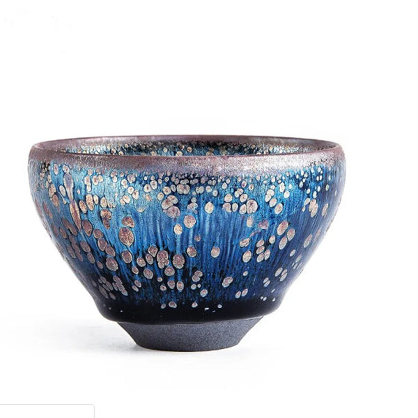 Blue Glaze Ceramic Cup-ToShay.org