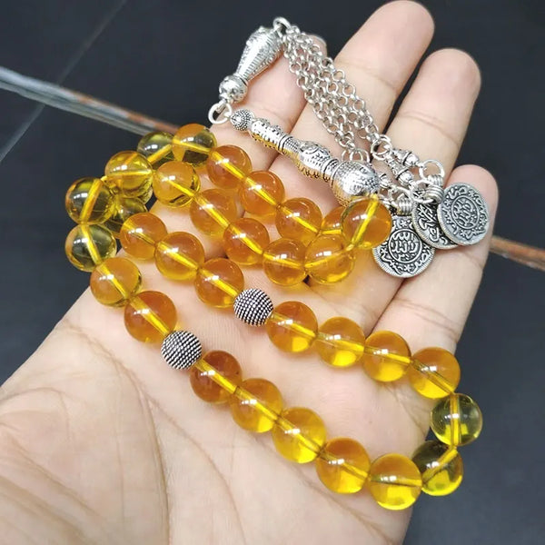 Yellow Citrine Prayer Beads-ToShay.org