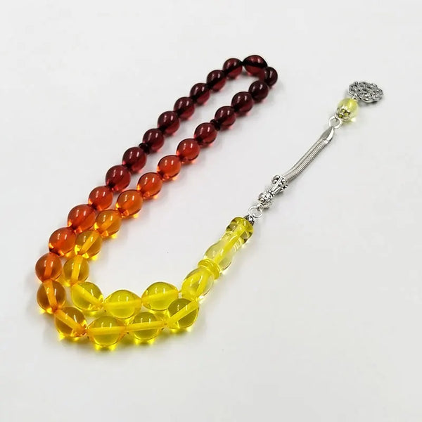 Red Amber Prayer Beads-ToShay.org