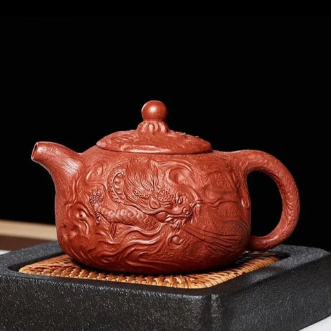 Dragon Clay Tea Pot-ToShay.org