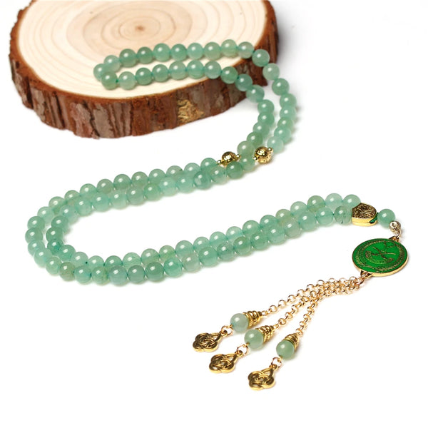 Green Aventurine Prayer Beads-ToShay.org