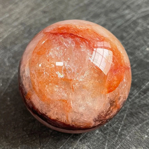 Red Crystal Quartz Ball-ToShay.org