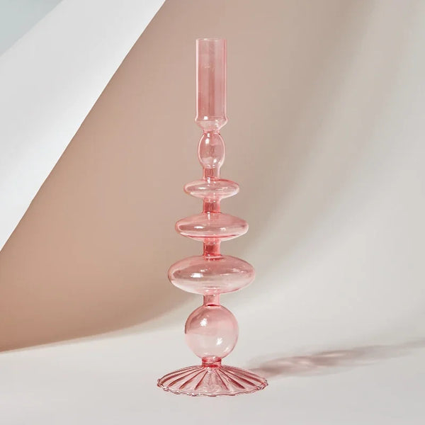 Glass Candle Holder-ToShay.org