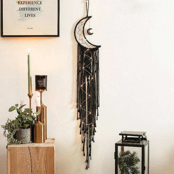 Macrame Moon Wall Hanging-ToShay.org