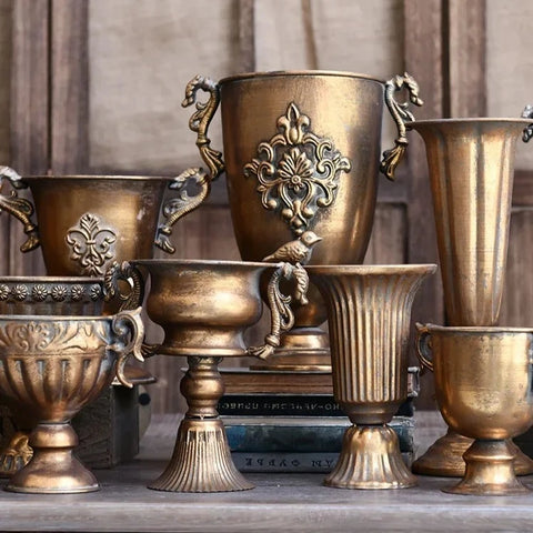 Goblet Flower Vases-ToShay.org