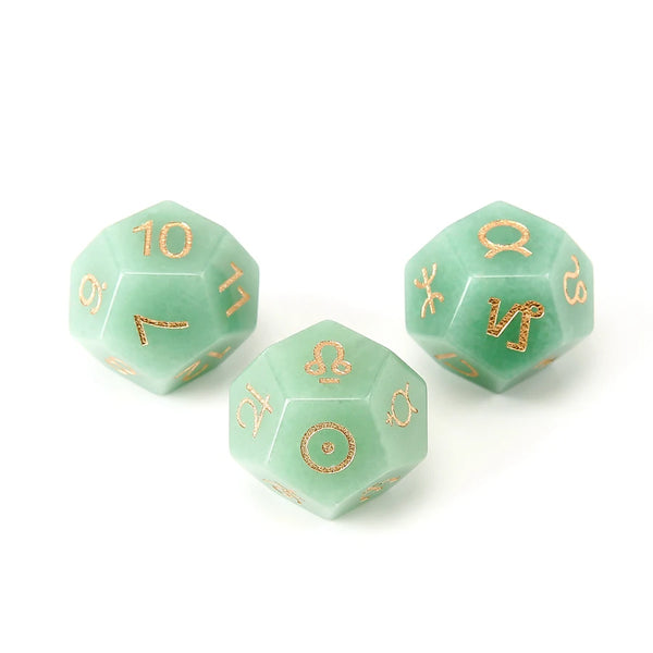 Mixed Crystal Platonic Solid Dice-ToShay.org