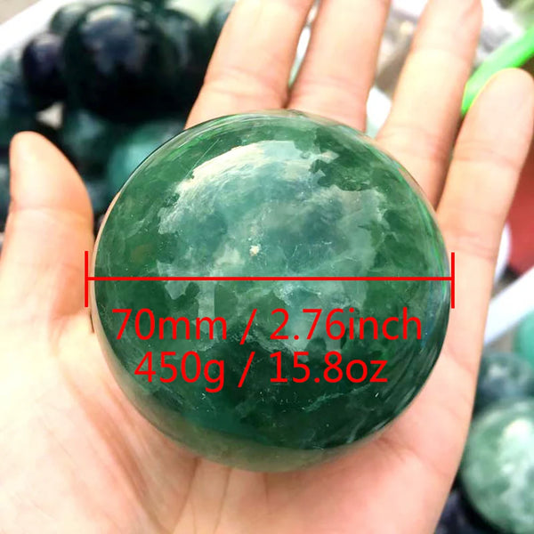 Green Fluorite Ball-ToShay.org