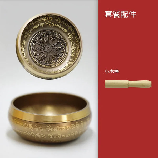 Tibetan Brass Singing Bowl-ToShay.org