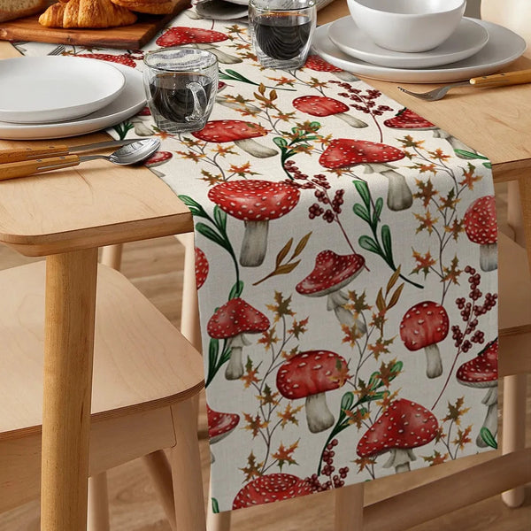 Mushroom Table Runner-ToShay.org