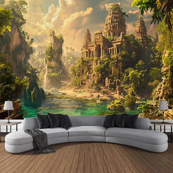 Fantasy Landscape Tapestry-ToShay.org