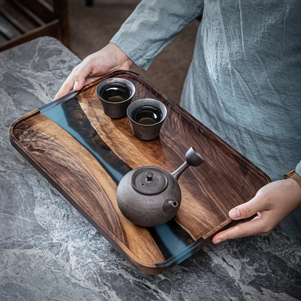 River Tea Tray-ToShay.org