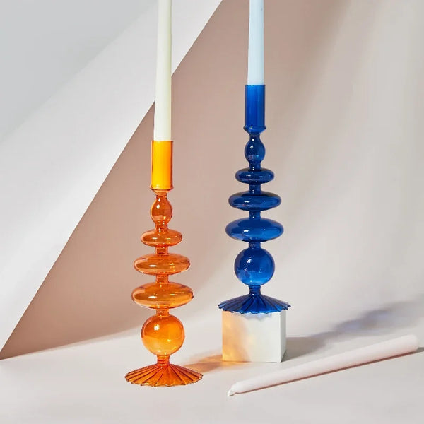 Glass Candle Holder-ToShay.org