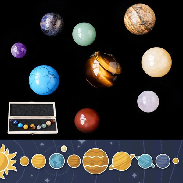 Solar System Quartz Balls-ToShay.org