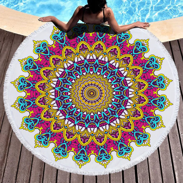 Mandala Beach Mat-ToShay.org