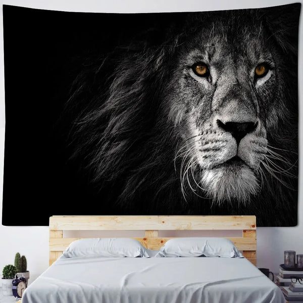 Lion Art Tapestry-ToShay.org