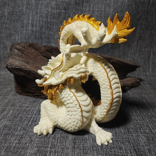 White Dragon Statue-ToShay.org