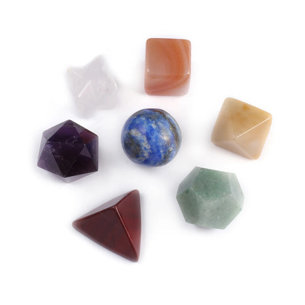 Crystal Platonic Solids-ToShay.org